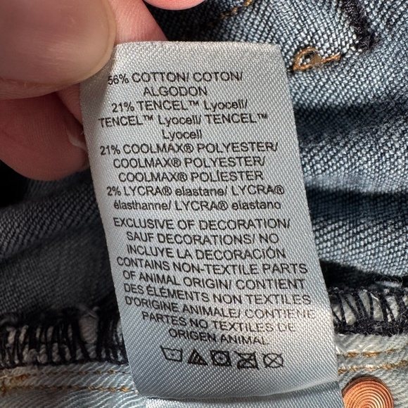 Lucky Brand Jeans Mens 42 Blue 110 Slim Straight Dark Wash Stretch - Picture 6 of 15